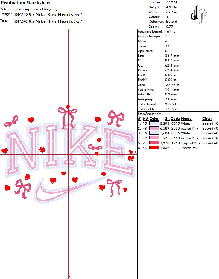 Nike Bow Hearts