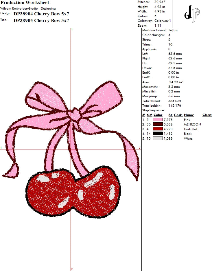 Cherry Bow