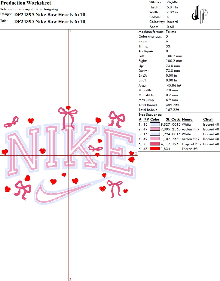 Nike Bow Hearts