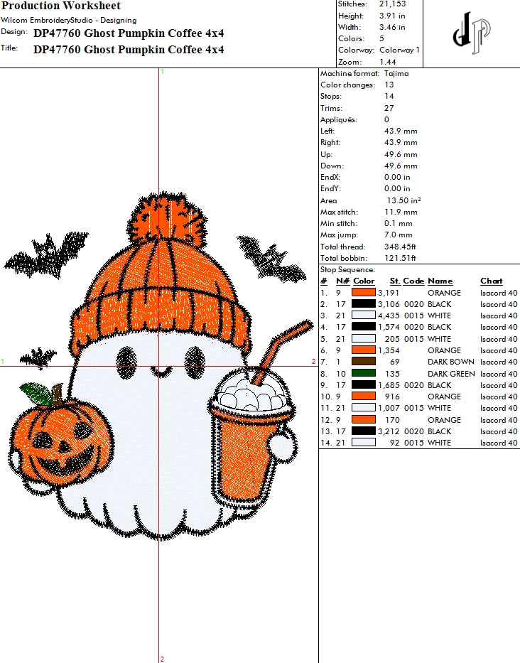 Ghost Pumpkin Coffee