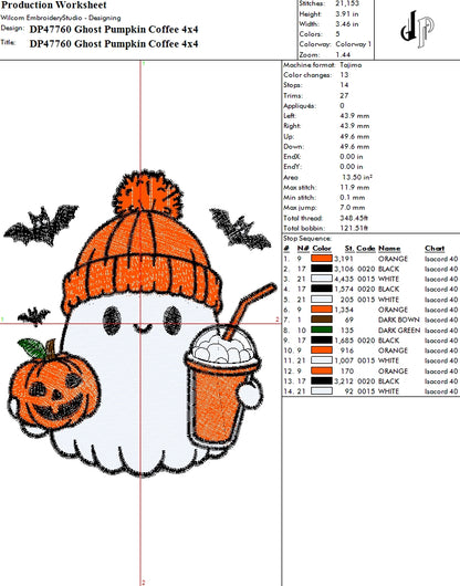 Ghost Pumpkin Coffee