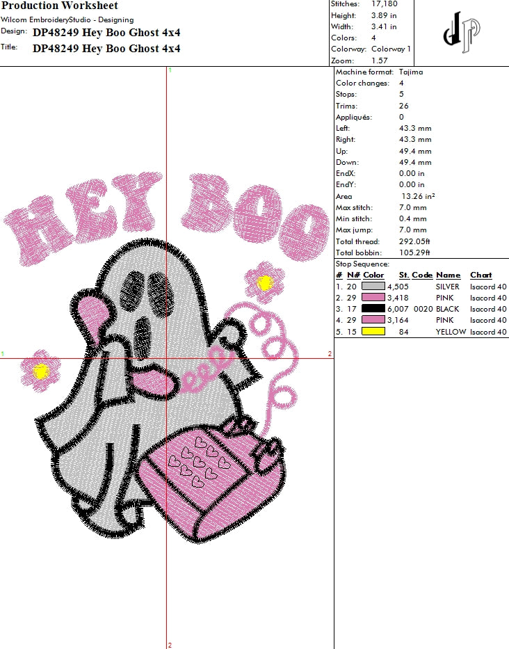 Hey Boo Ghost