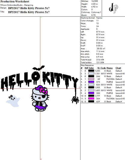 Hello Kitty Pirates