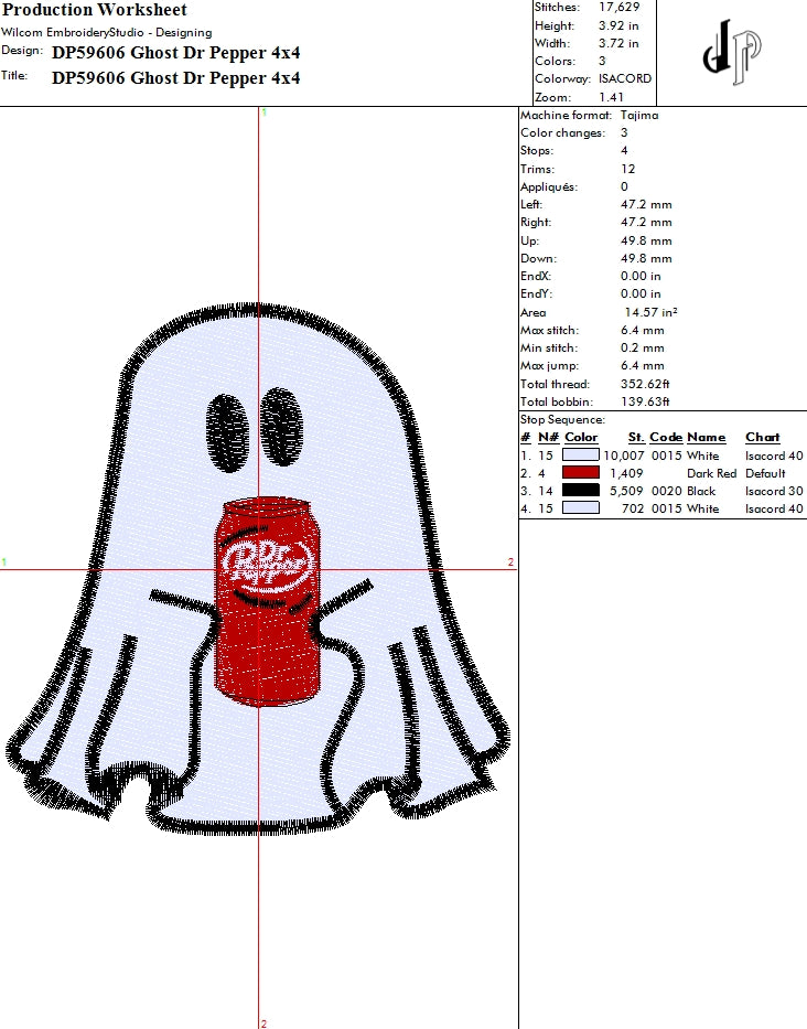 Ghost Dr Pepper