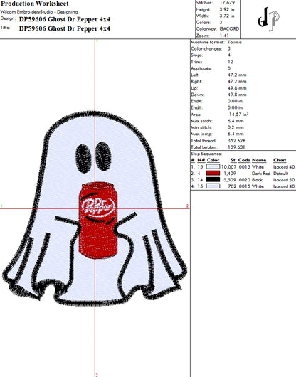 Ghost Dr Pepper