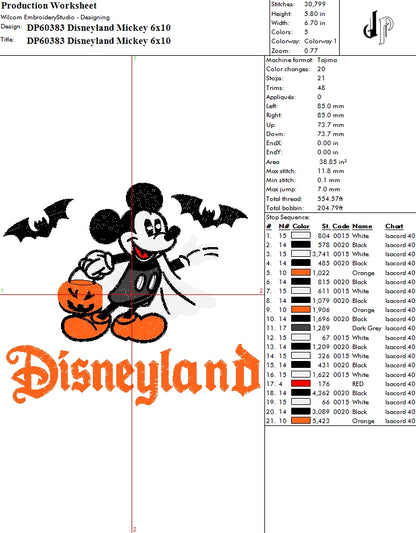 Disneyland Mickey