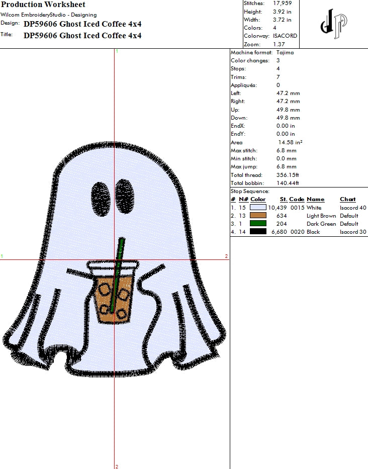 Ghost Iced Coffee