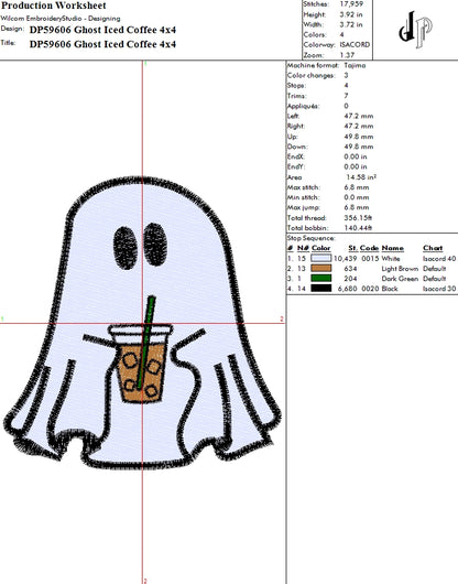Ghost Iced Coffee