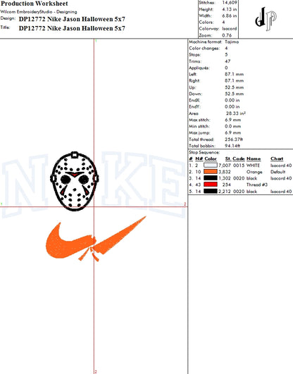 Nike Jason Halloween