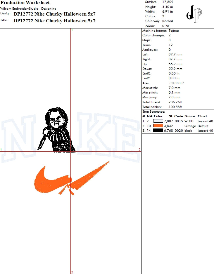 Nike Chucky Halloween