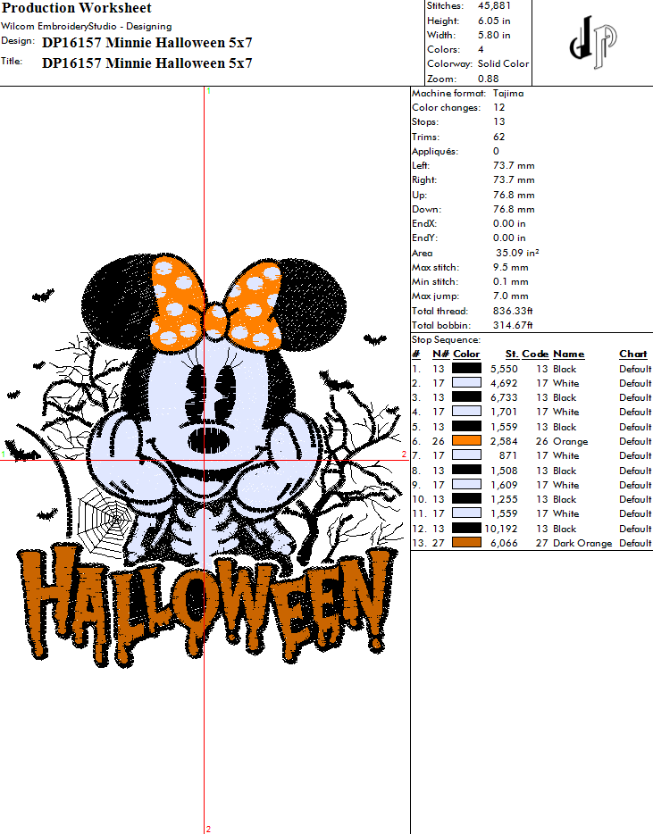 Minnie Halloween