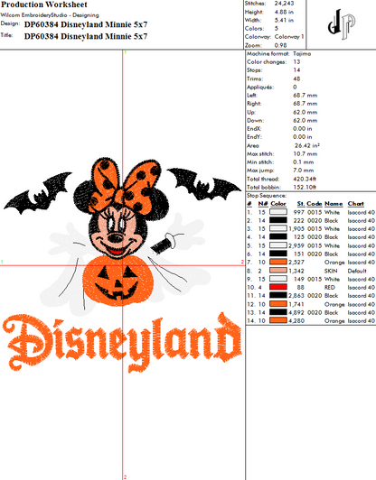 Disneyland Minnie