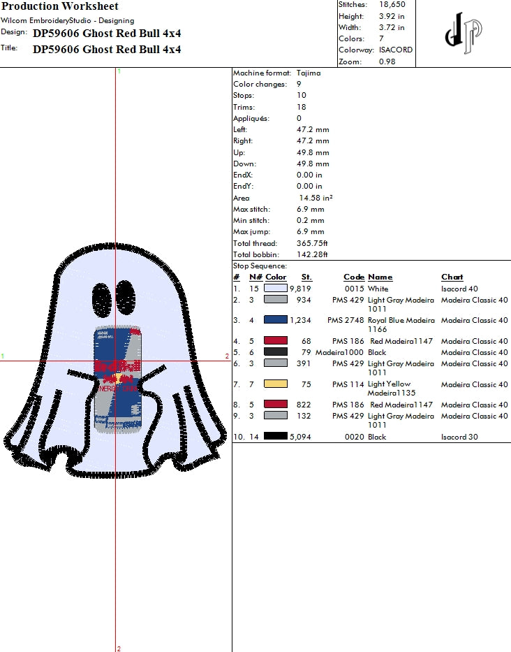 Ghost Red Bull