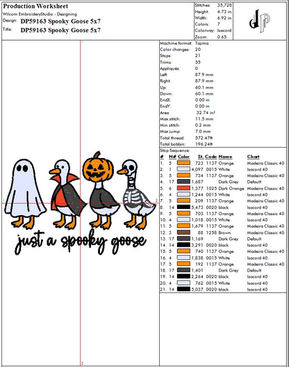 Spooky Goose