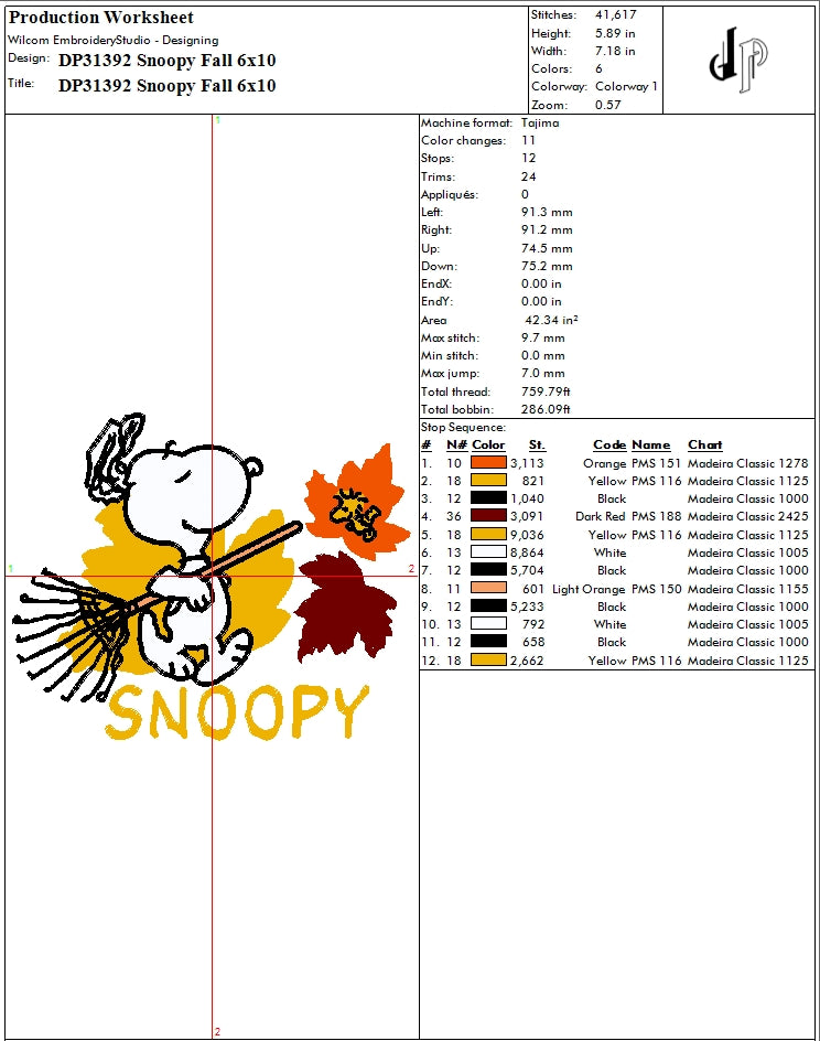 Snoopy x Fall