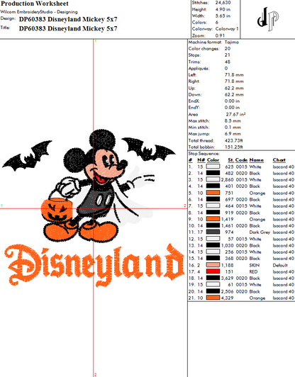 Disneyland Mickey