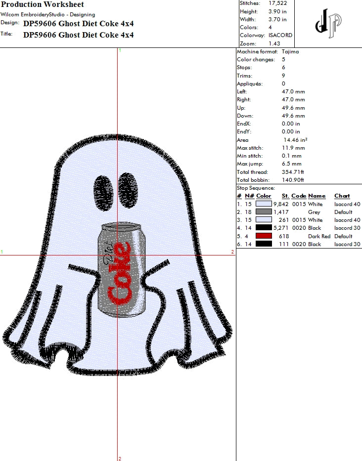 Ghost Diet Coke