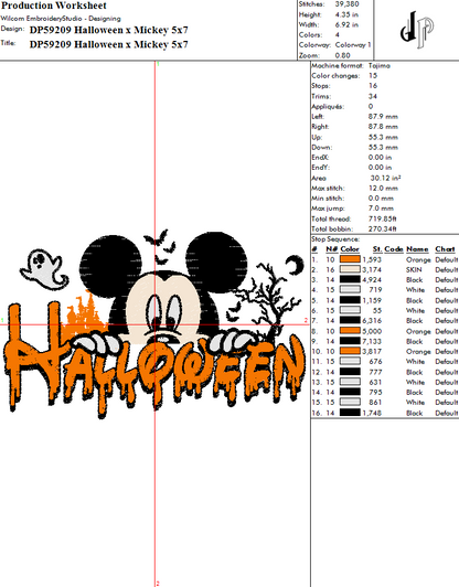 Halloween x Mickey