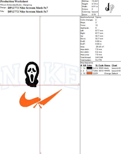 Nike Scream Mask