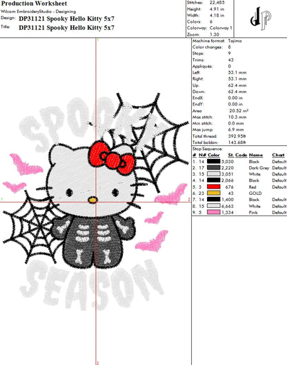 Spooky Hello Kitty