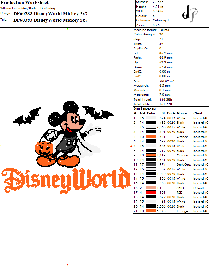 DisneyWorld Mickey