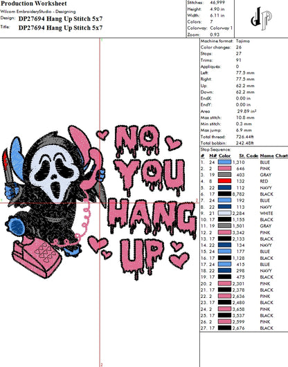 Hang Up Stitch