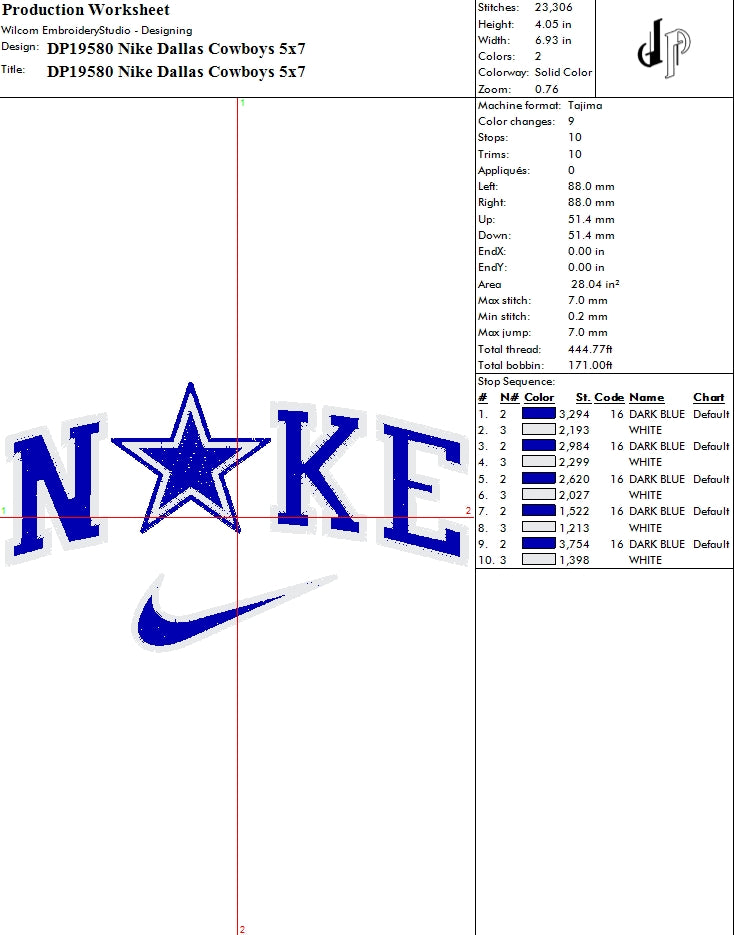 Nike Dallas Cowboys