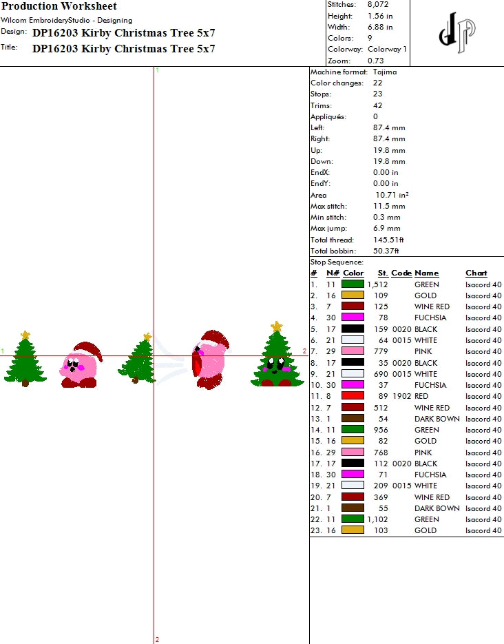 Kirby Christmas Tree