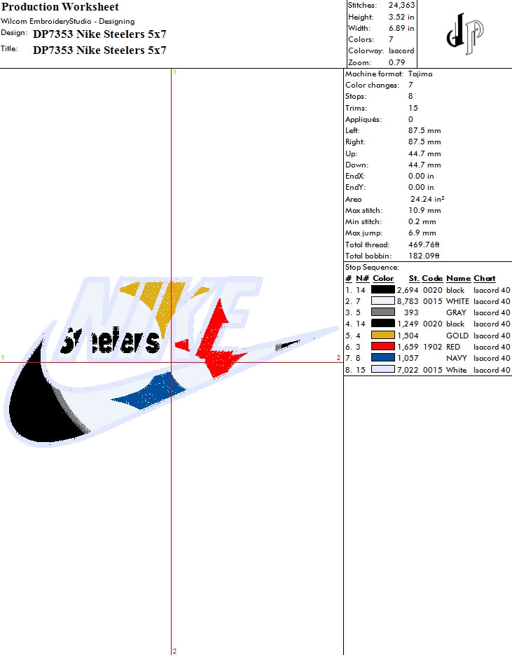 Nike Steelers