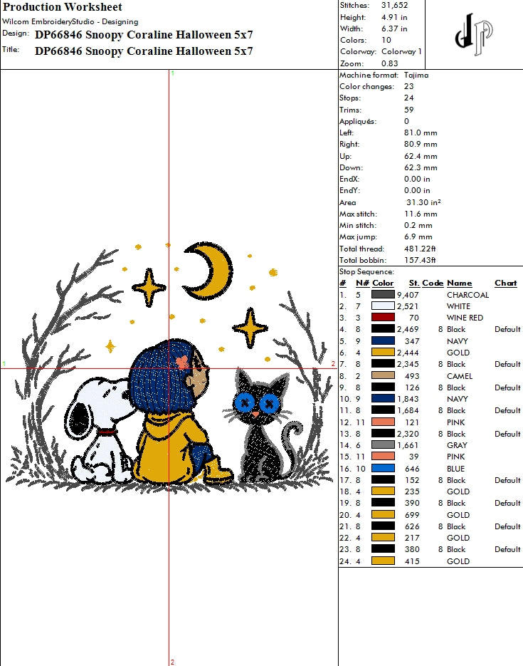 Snoopy Coraline Halloween