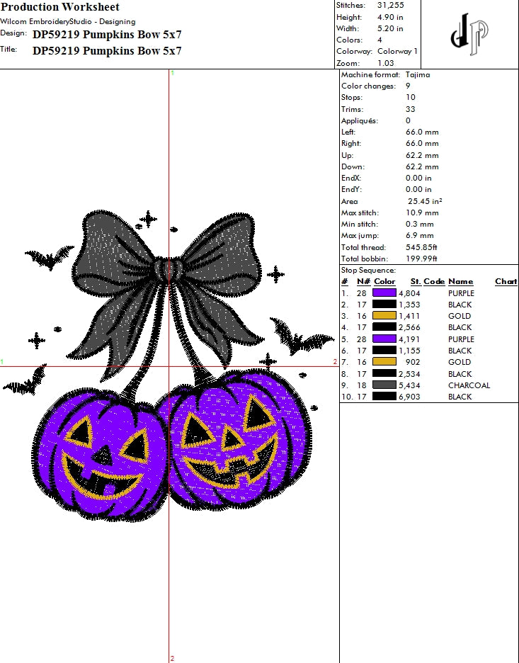 Pumpkins Bow