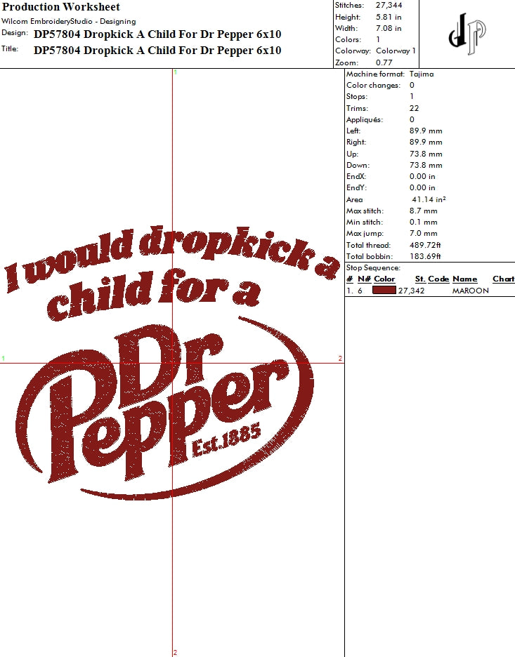 Dropkick A Child For Dr Pepper