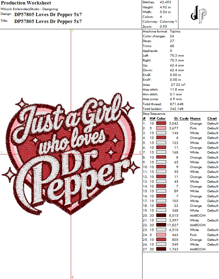 Just A Girl Who Loves Dr Pepper