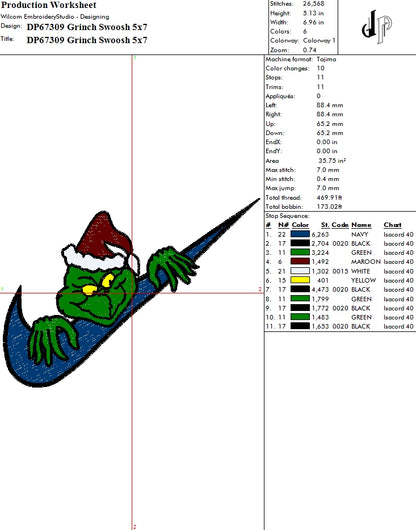 Grinch Swoosh