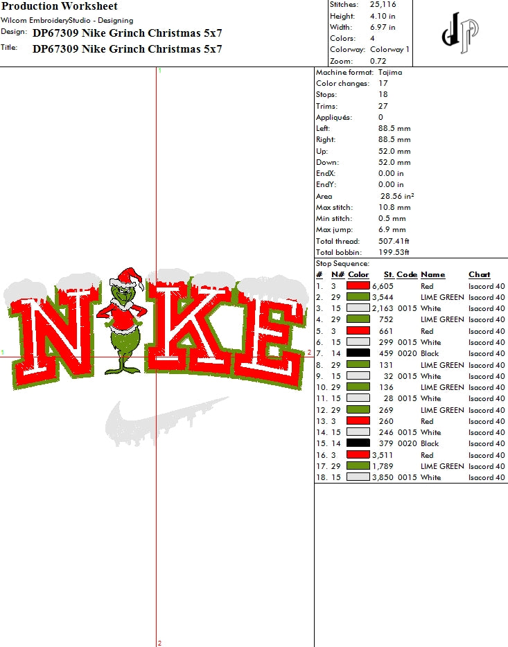 Nike Grinch Christmas