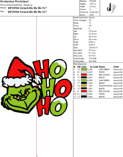 Grinch Ho Ho Ho