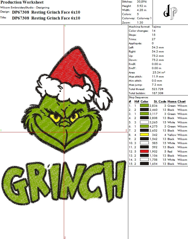 Resting Grinch Face