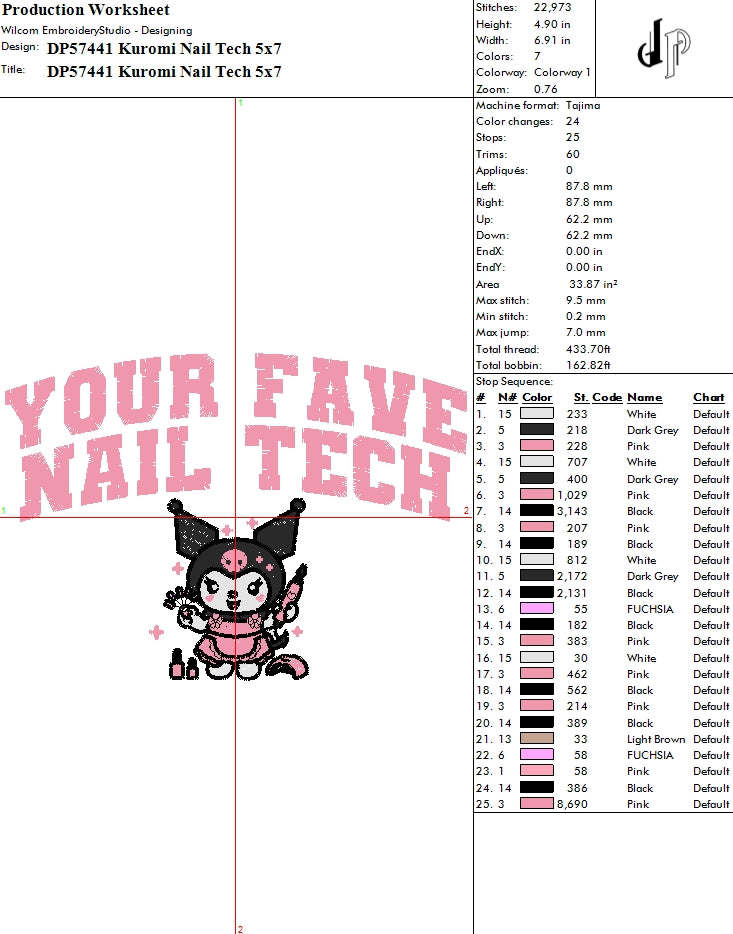 Kuromi Nail Tech