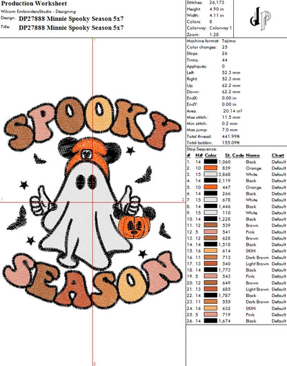 Minnie Spooky Season
