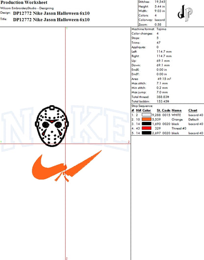 Nike Jason Halloween