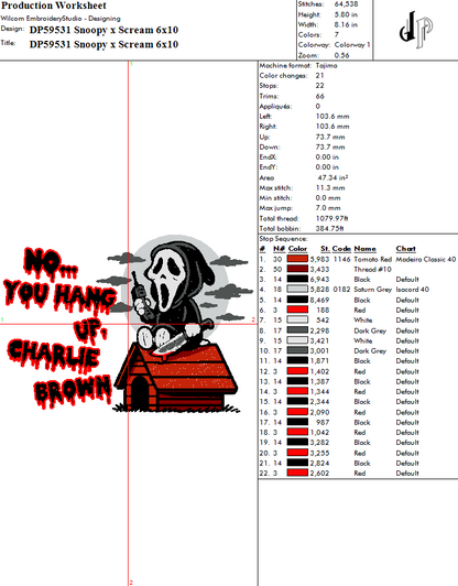 Snoopy x Scream