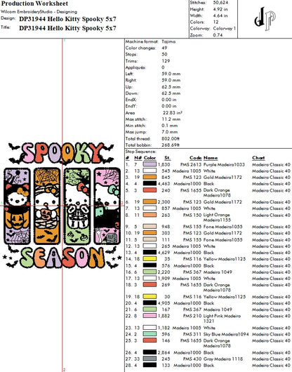 Hello Kitty Spooky - Dynamic Punch