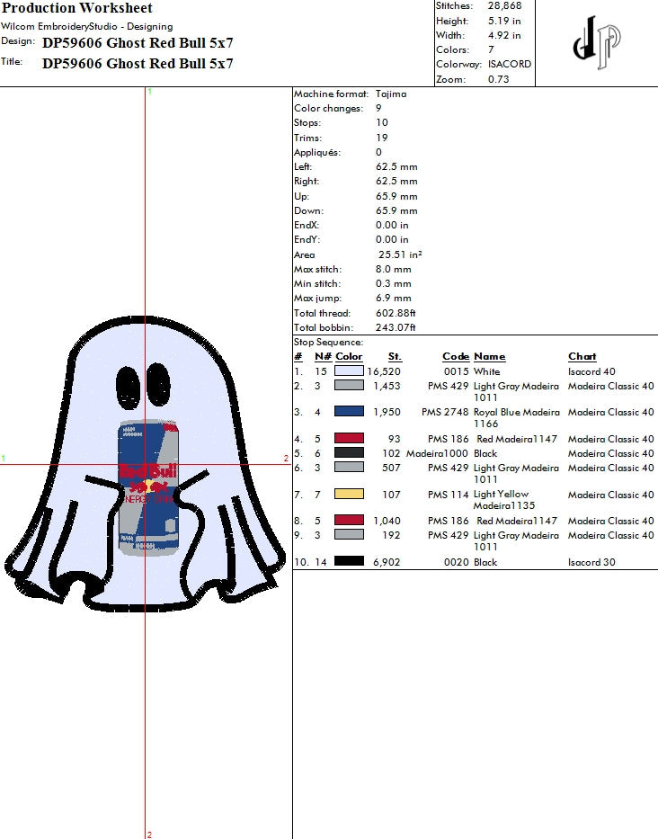 Ghost Red Bull