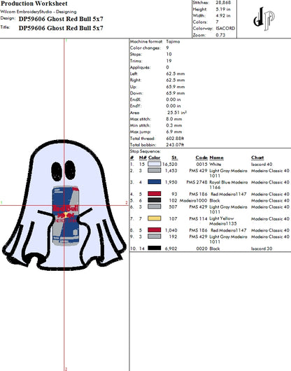 Ghost Red Bull