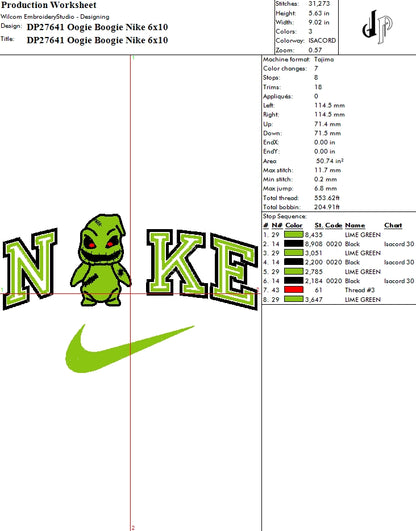 Oogie Boogie Nike