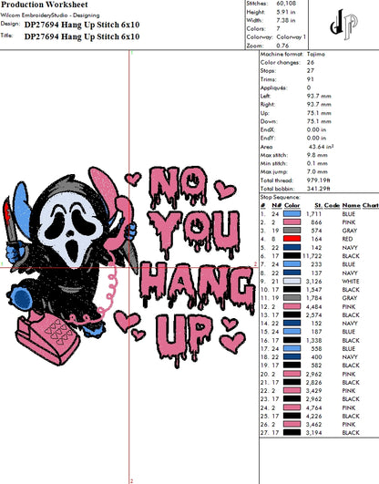 Hang Up Stitch