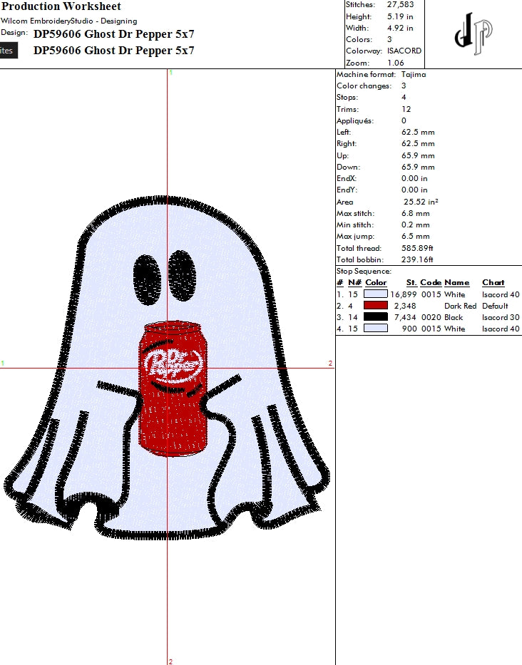 Ghost Dr Pepper