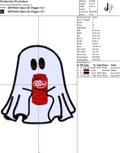 Ghost Dr Pepper
