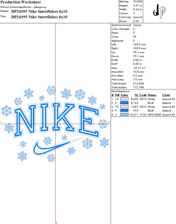 Nike Snowflakes