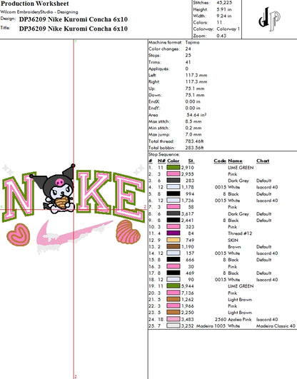 Nike Kuromi Concha